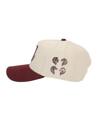 Men's Hogwarts Castle White Polywool A-Frame Baseball Hat