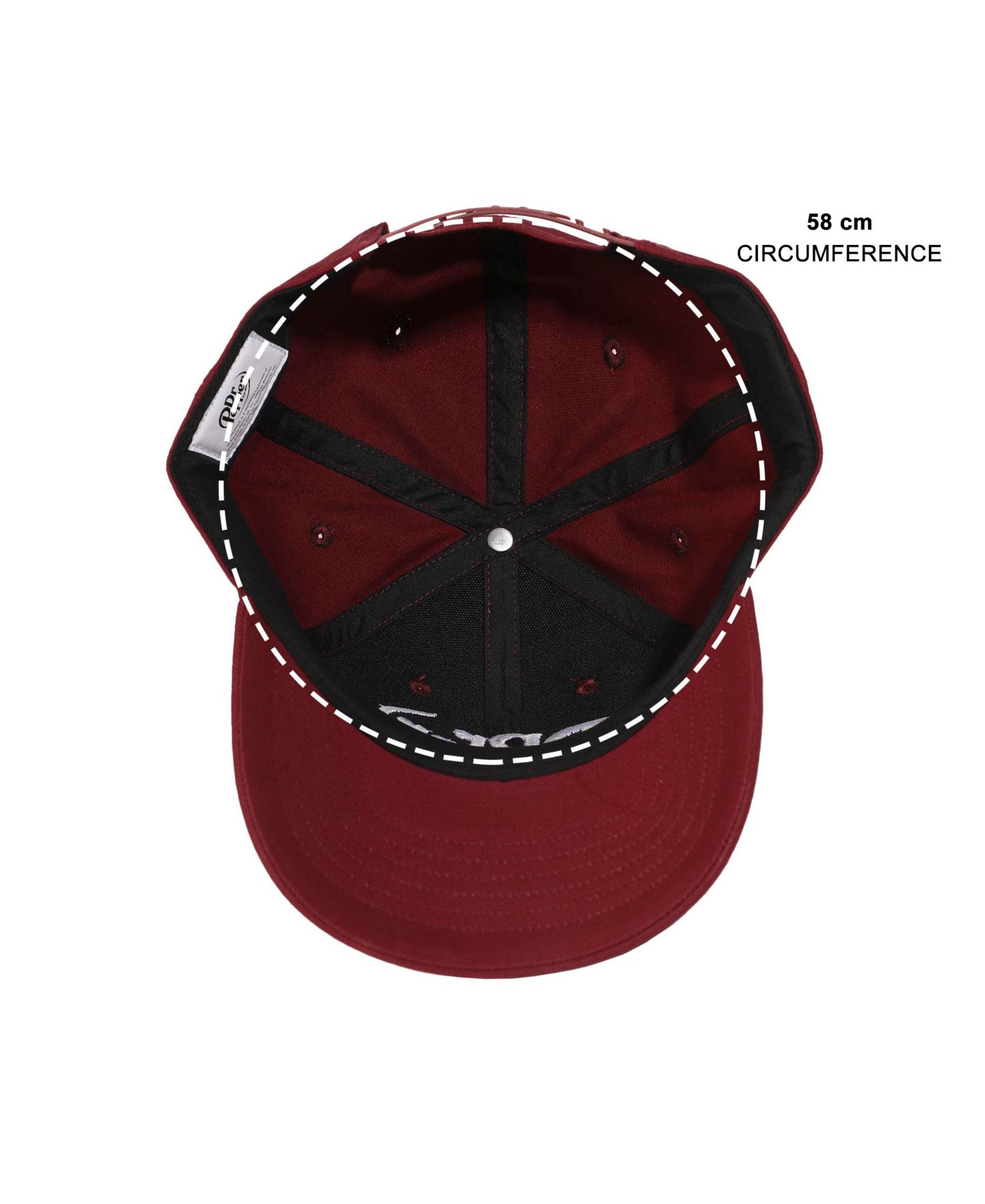 Мужская кепка Dr. Pepper Embroidered 3D Logo Red Traditional Adjustable Hat, цвет: Красный — фото 11