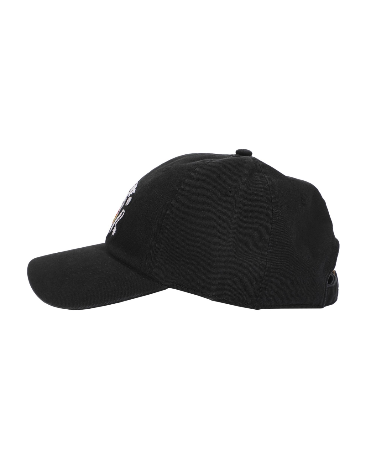 Stranger Things Men's Hellfire Club Black Unstructured Baseball Cap