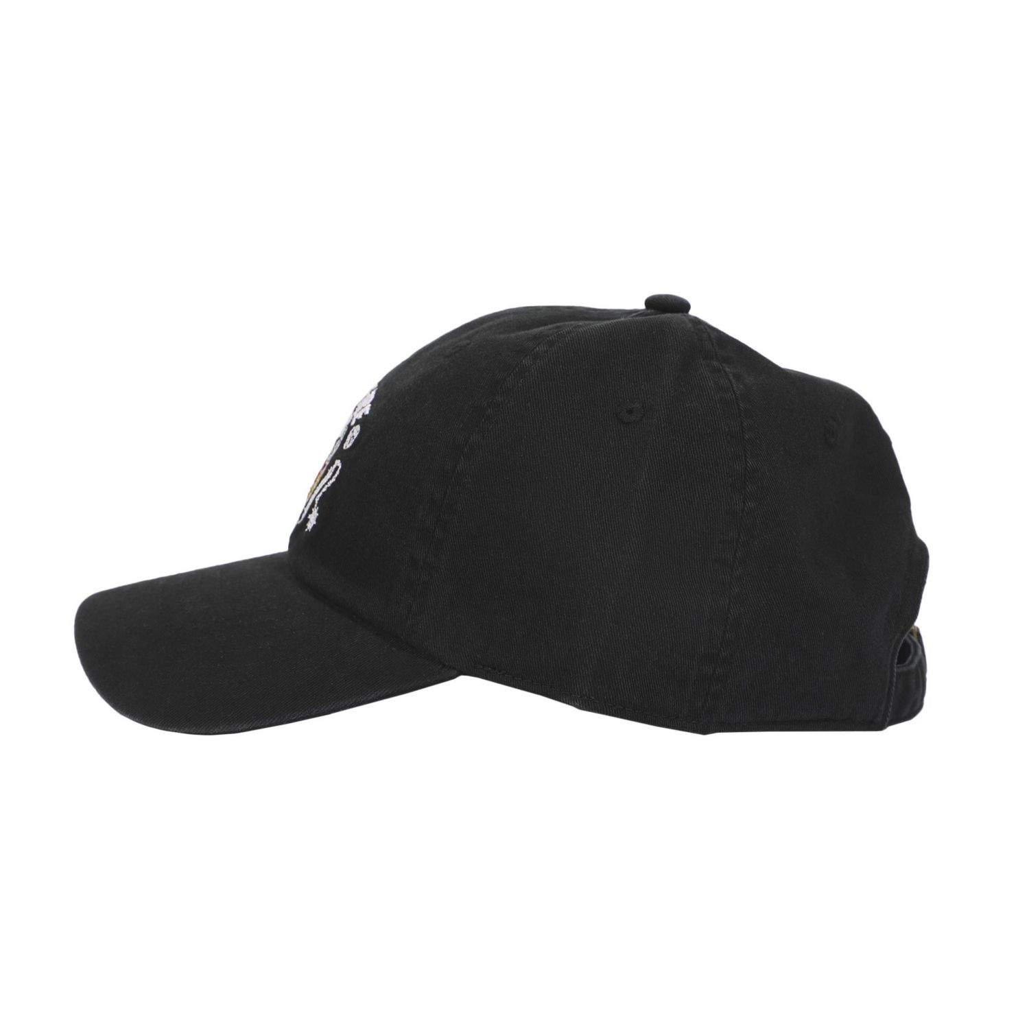 Men's Hellfire Club Black Unstructured Baseball Cap