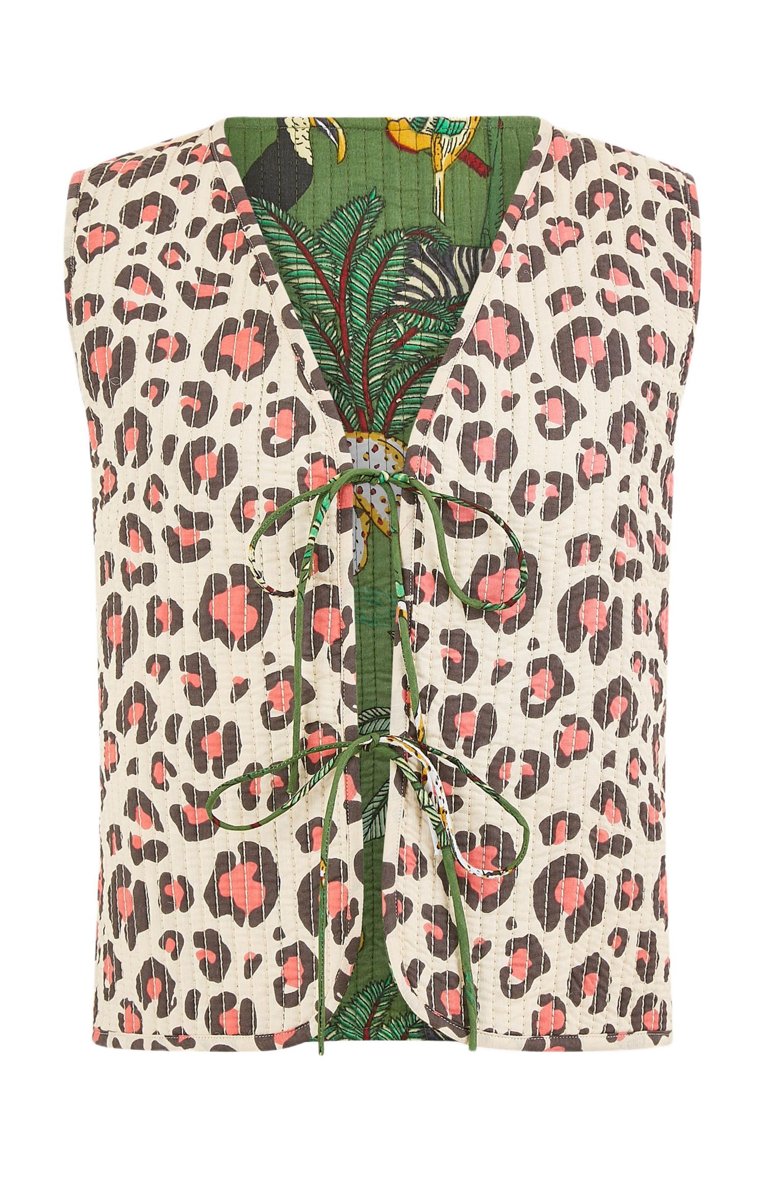 Women's Reversible Cotton Quilted Jacket