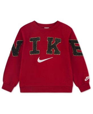 Boys' 2T-7 Club Chenille Fleece Crewneck Sweatshirt