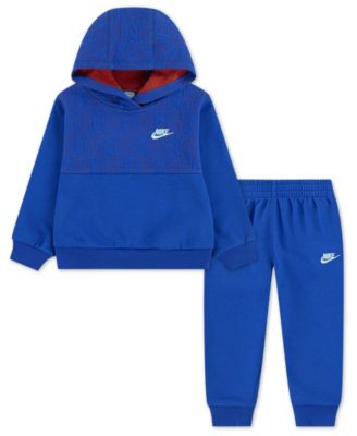 Boys' Toddler 2T-4T Quilted Hoodie and Pants, 2-Piece Set