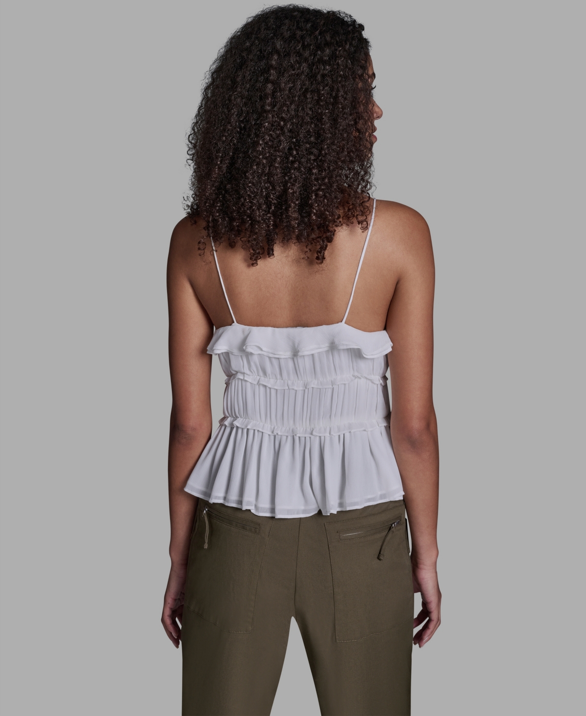 Bcbg Women's Sleeveless Square Neck Tank Top