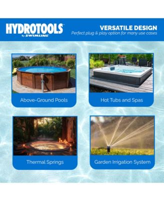 HydroTools Hydro Flo 1.0 HP 5280 GPH 3450 RPM Horizontal Discharge Pump