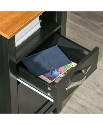 Minimalist L-Shaped Desk w/ Large Tabletop and Ample Storage Spaces