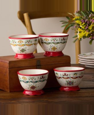 Provence Ice Cream Bowls, Set of 4