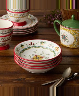 Provence Soup Bowls, Set of 4