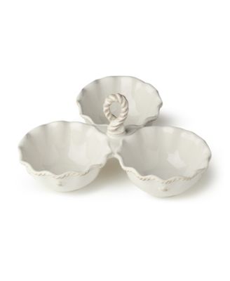 Heritage 3-Section Condiment Server with Handles