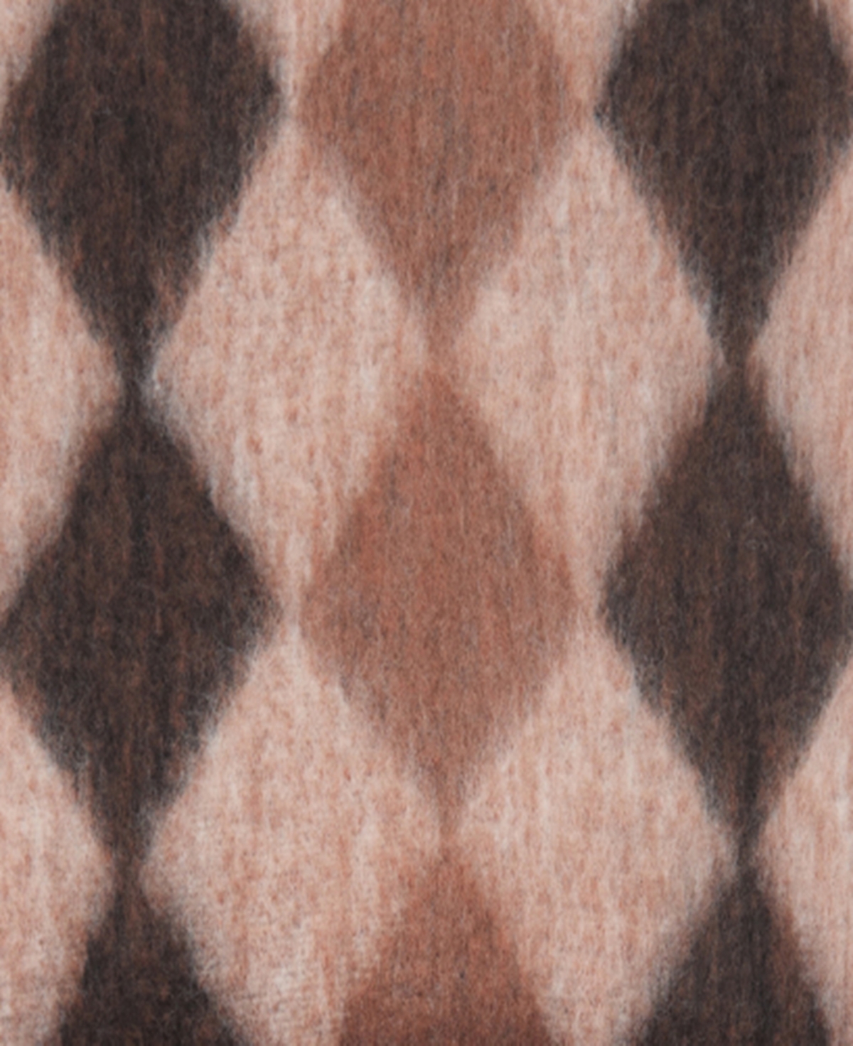 Mango Women's Fringes Detail Diamond-pattern Scarf In Multi