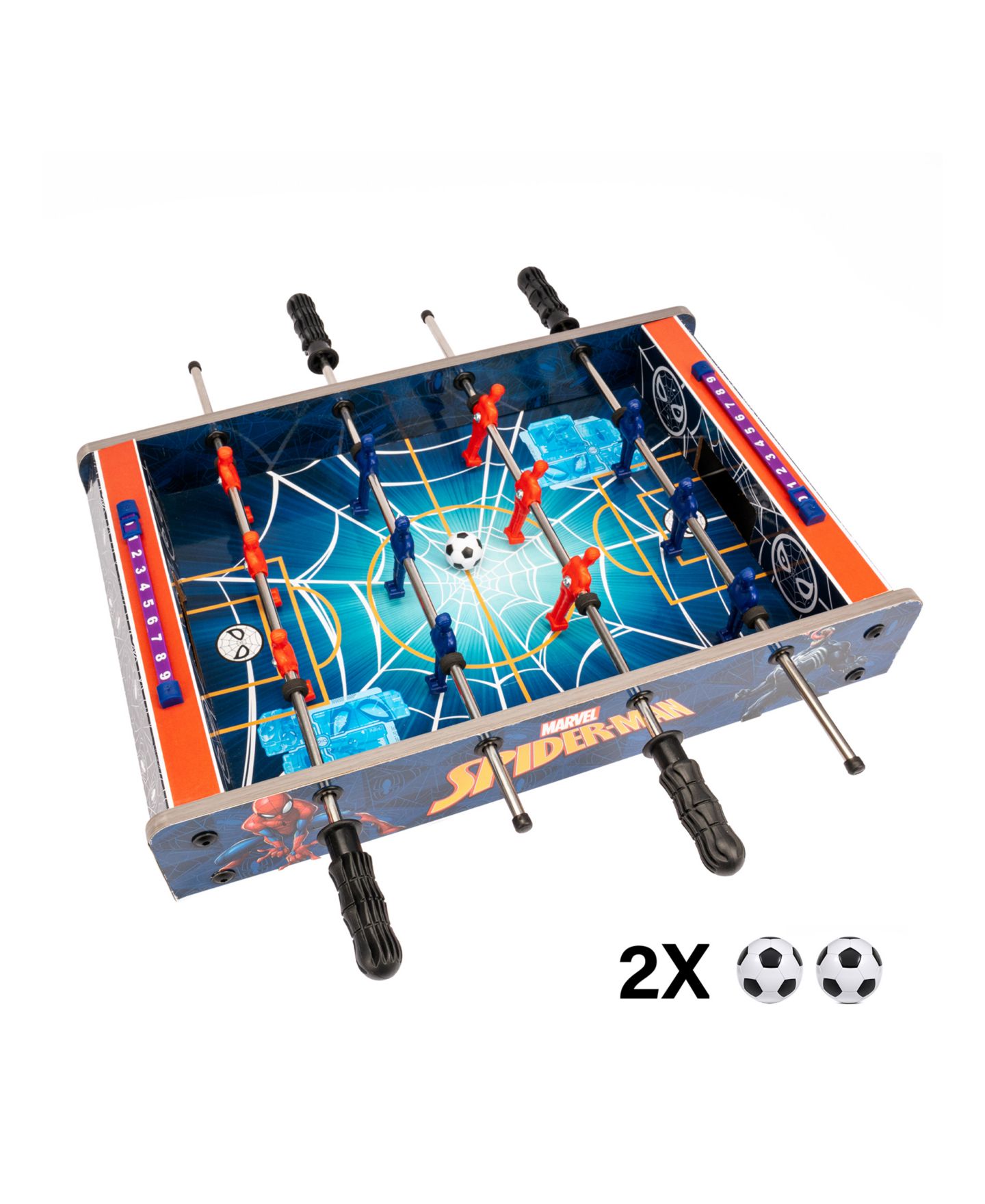 Детская игрушка World Tech Toys Spider-Man Tabletop Foosball Game — фото 2