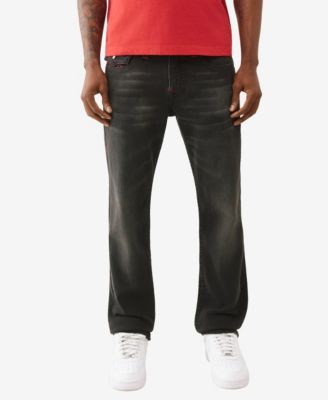 True Religion - Men's Ricky Straight Fit Super T Flap Jeans