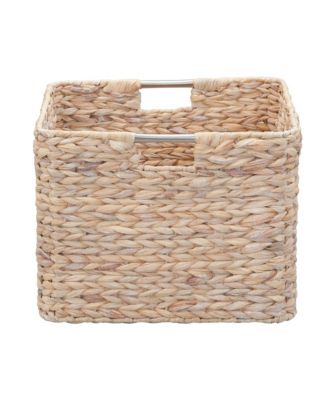 Square Wicker Basket, Natural