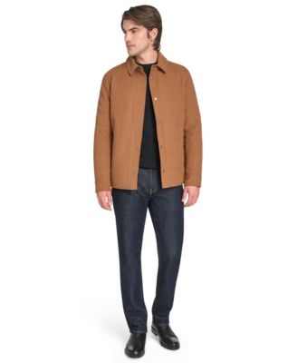 Men's Stretch Twill Shirt Jacket