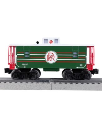 Peppermint Railroad Christmas Freight LionChief Electric O Gauge Bluetooth 5.0 Train Set