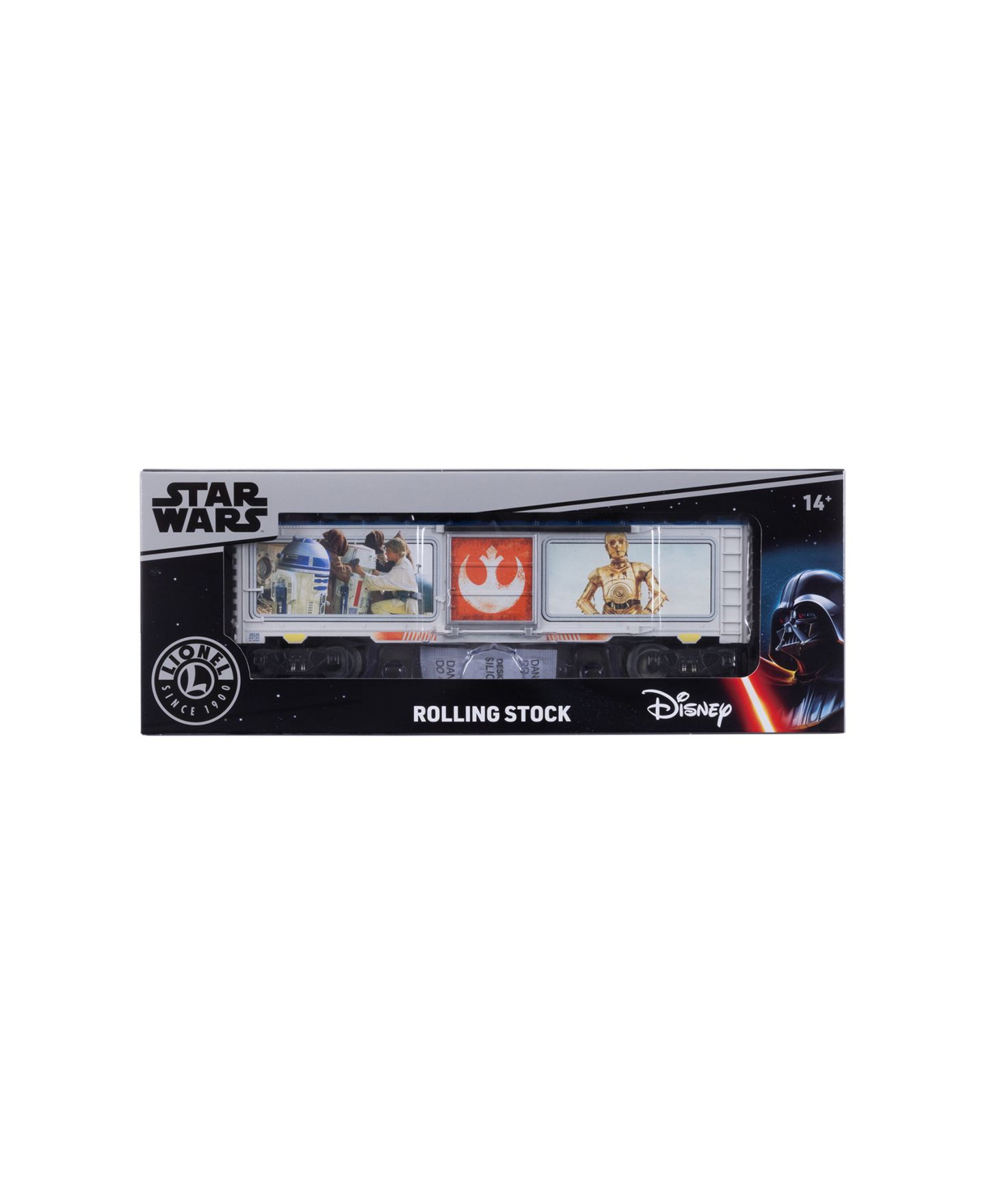 Детская игрушка Lionel O Gauge Star Wars R2-D2 C-3PO Character Die-Cast Metal Boxcar — фото 5