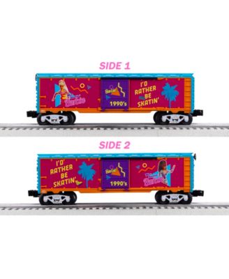 Mattel Barbie 1990s O Gauge Model Train Boxcar