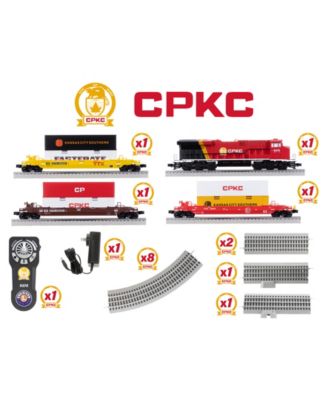 CPKC Maxi Stack LionChief Freight Electric O Gauge Bluetooth 5.0 Train Set