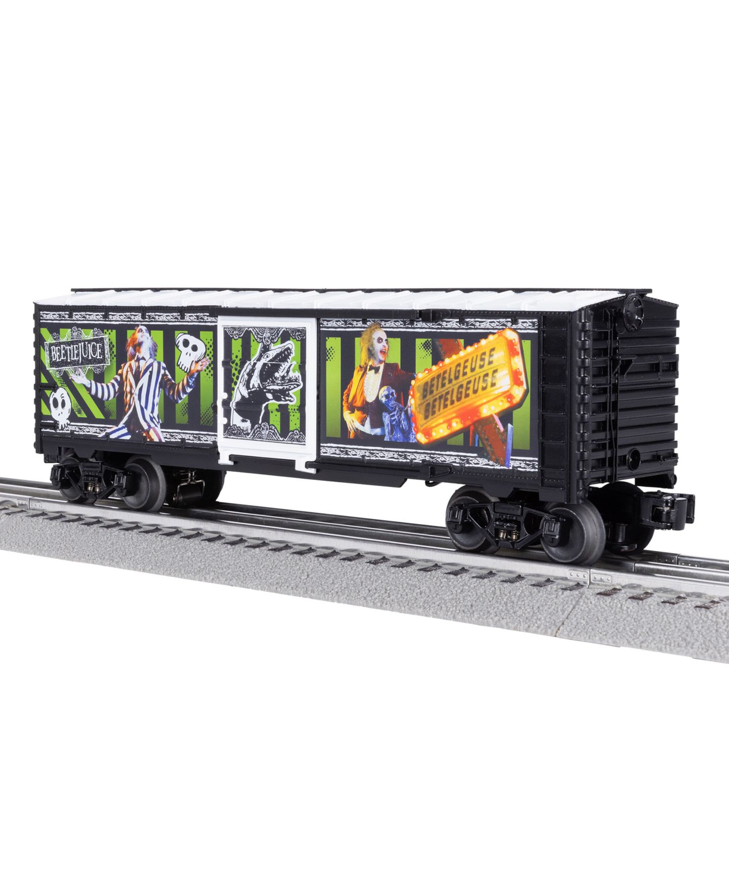 Детская игрушка Lionel O Gauge Beetlejuice 1988 Illuminated Boxcar — фото 1