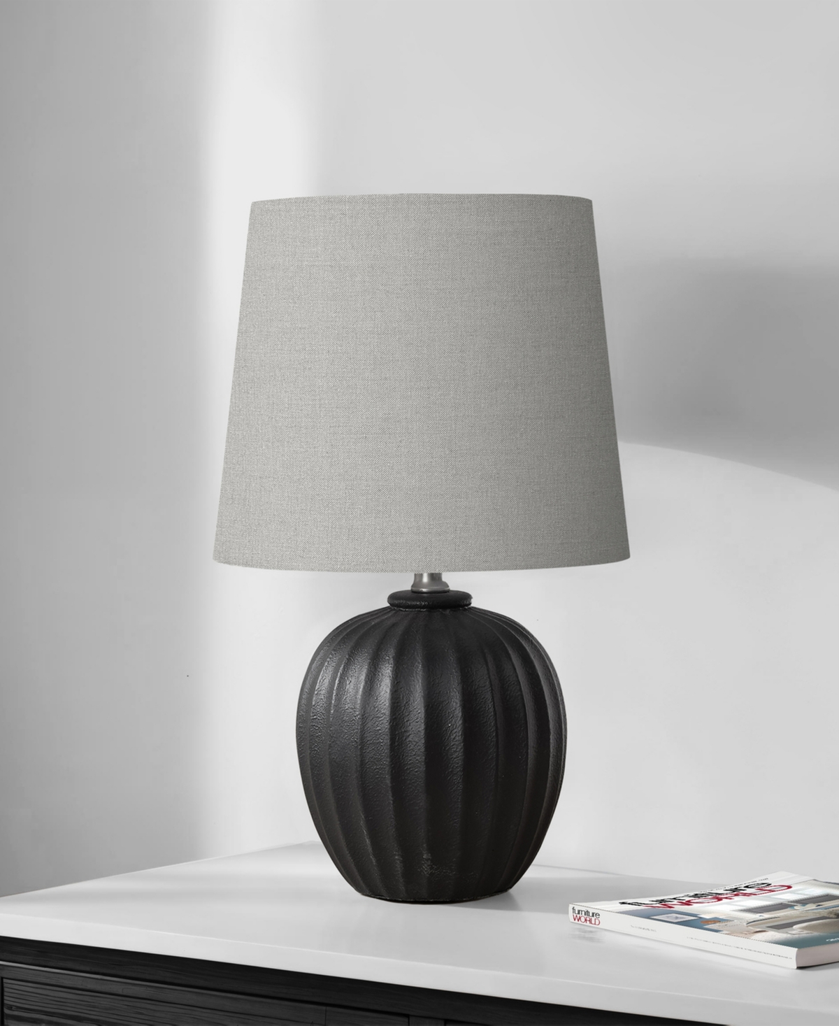 Monarch Specialties Lighting 19" Plastic Table Lamp