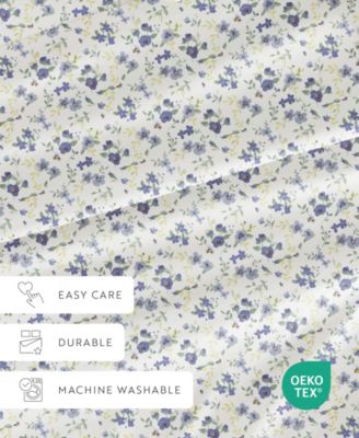 The Farmhouse Chic Premium Ultra Soft Pattern 3-Pc. Sheet Set, Twin