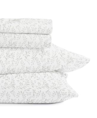 The Farmhouse Chic Premium Ultra Soft Pattern 4-Pc. Sheet Set, Queen