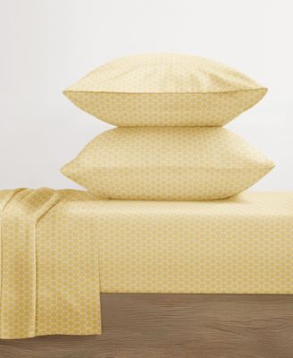 The Farmhouse Chic Premium Ultra Soft Pattern 3-Pc. Sheet Set, Twin