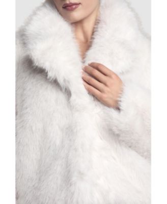 Women's Occasion Short Faux Fur Coat