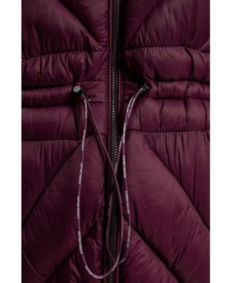 Women's Lightweight Knee Length Packable Coat