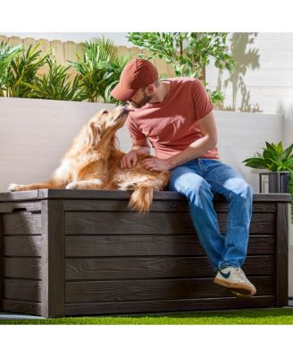 Westwood 150 Gallon Plastic Outdoor Furniture Storage Deck Box