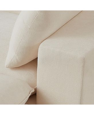 Modern Chenille Cloud Sofa - Freely Combinable, Comfortable Living Room Furniture