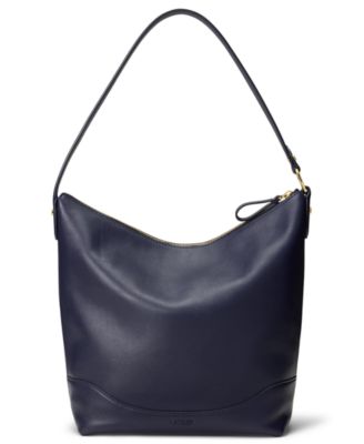 Large Smooth Leather Tasha Bucket Bag