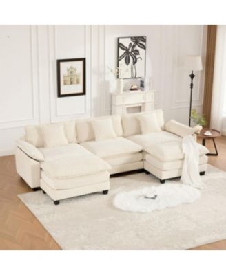 Streamdale Cloud Couch: Flexible, Modular Chenille Sofa for Ultimate Comfort