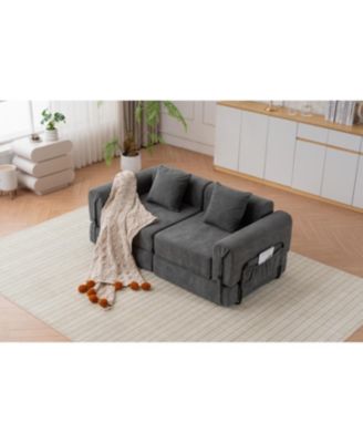 Free combination sofa, reclining, ultra-comfortable double modular sofa