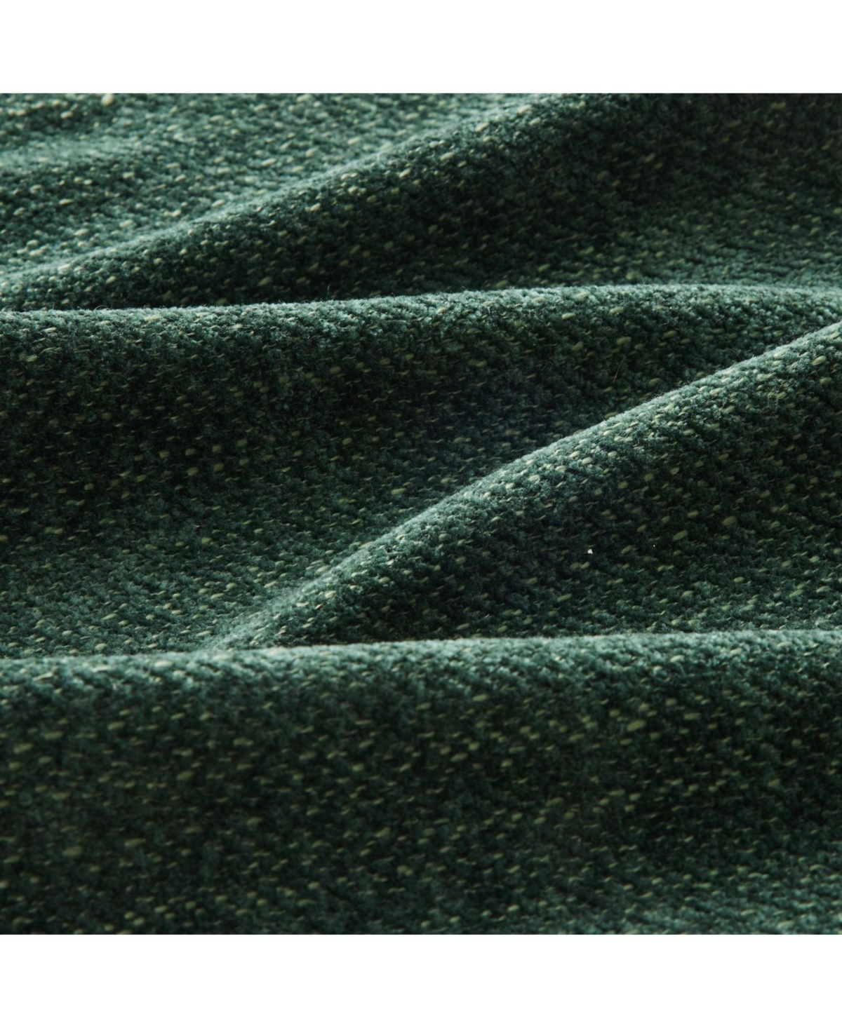 Streamdale Modular U-Shaped Chenille Couch with Ottoman & Pillows, Green