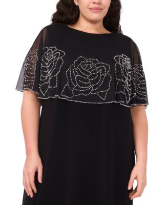 Plus Size Crewneck Faraj Maxi Dress