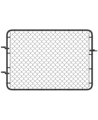 Chain Link Fence Gate, Galvanized Steel Garden Gate,