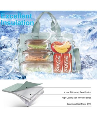 16L Large Capacity Portable Insulated Lunch Bag For Camping, Climbing, Hiking, Sports