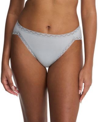 Women's Bliss Lace-Trim Cotton French-Cut Brief Underwear 152058