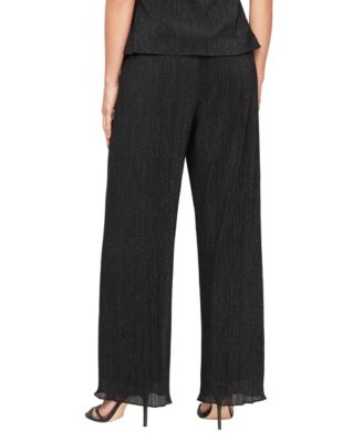 Petite Straight Leg Glitter Pants