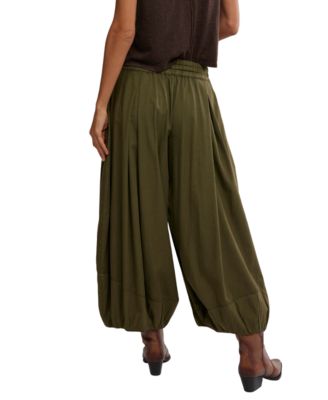 Women's Moonflower Solid Balloon Pants