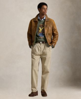 Men's Bear Graphic Crewneck Sweater