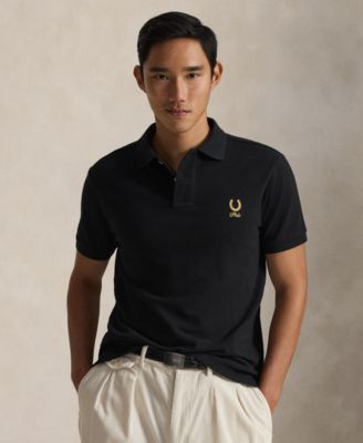 Polo Ralph Lauren - Men's Short-Sleeve Horseshoe Graphic Polo Shirt