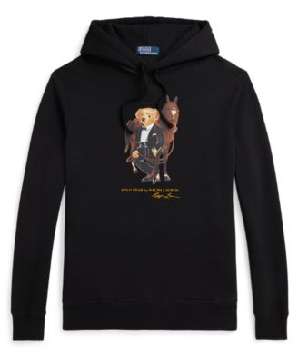 Men's Long-Sleeve Bear Fleece Hoodie