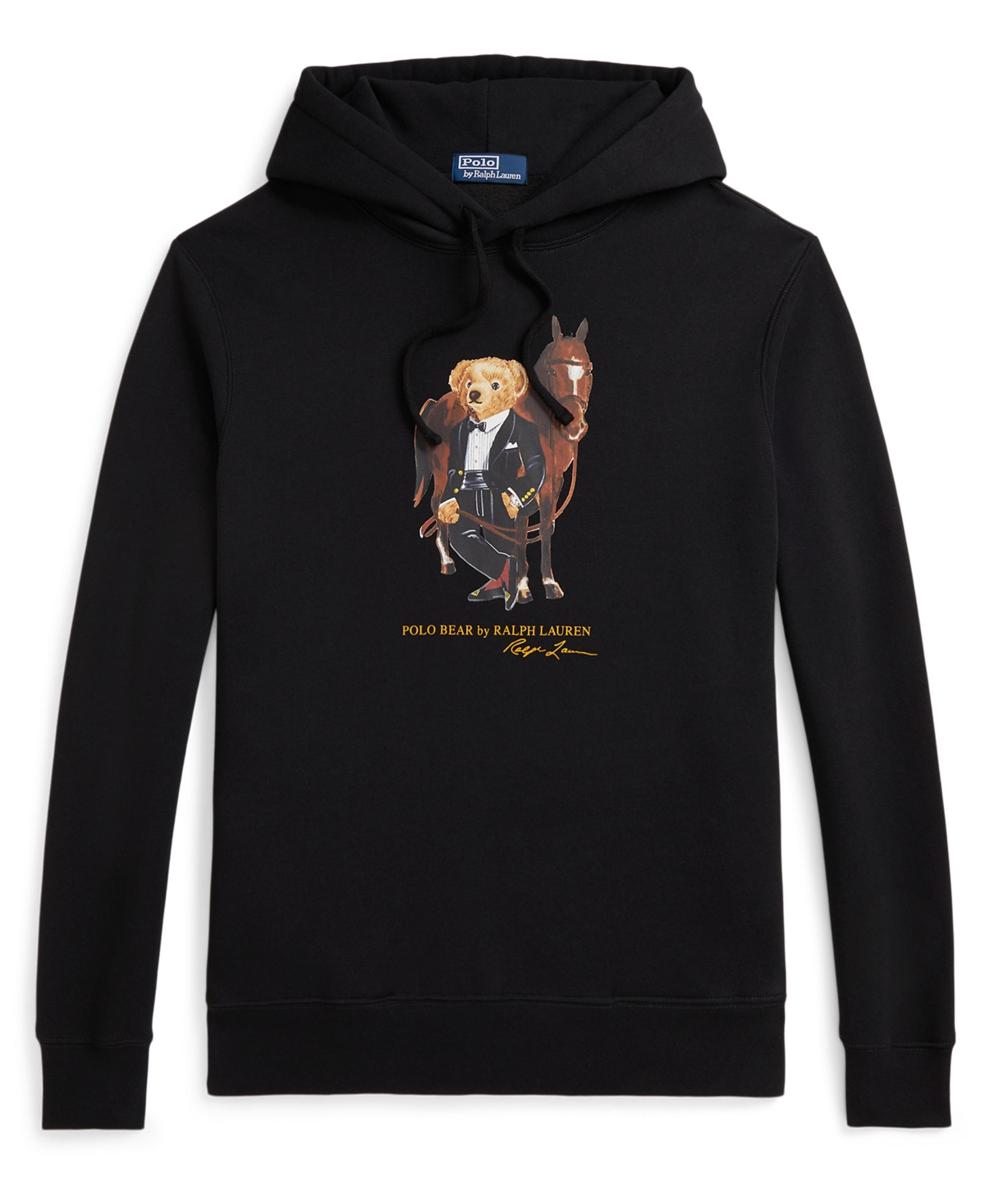 Polo Ralph Lauren Men's Long-Sleeve Bear Fleece Hoodie