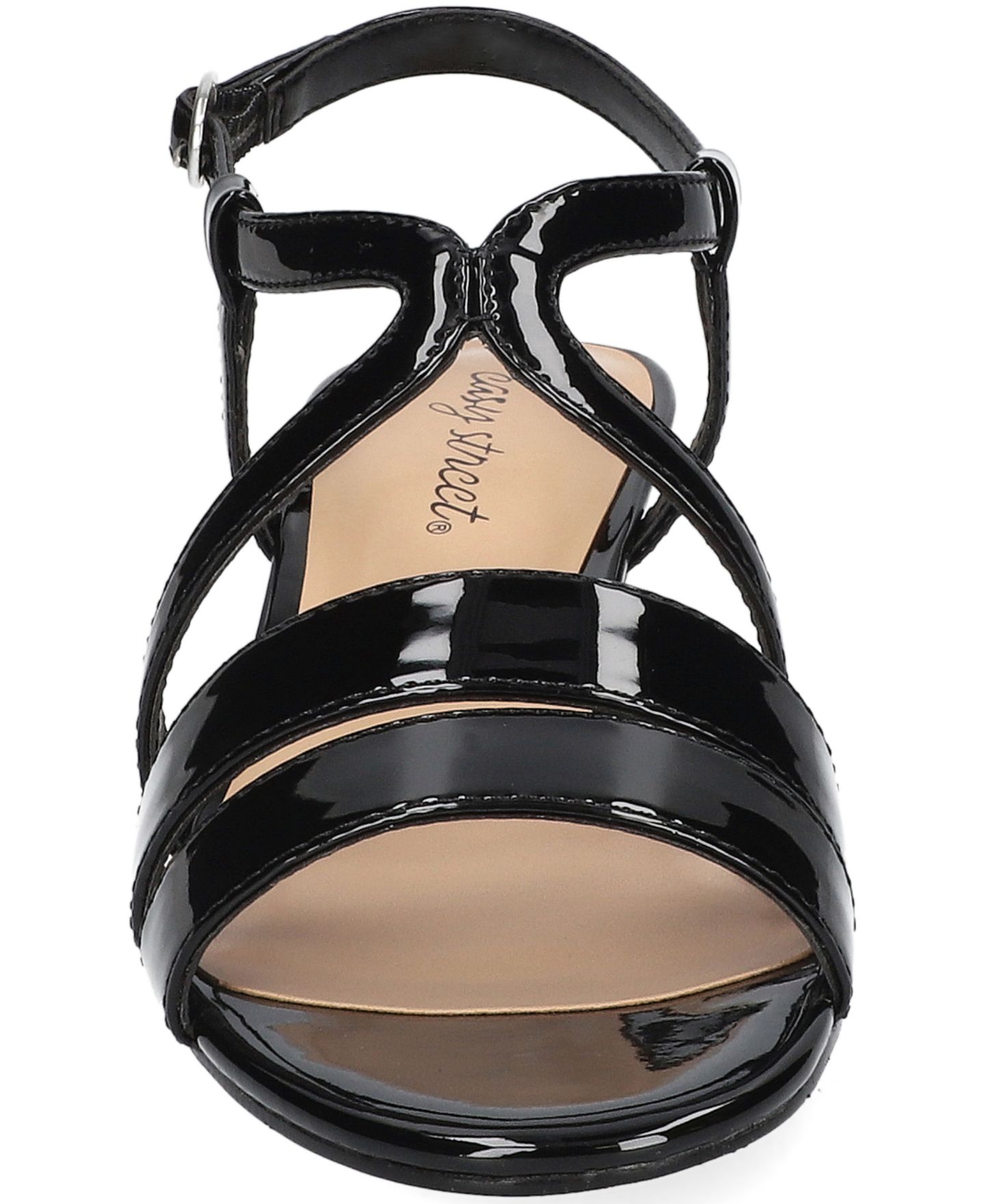 Женские сандалии Easy Street Blissful Dress Sandals, цвет: Чёрный — фото 7