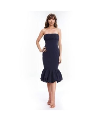 Women's Iris Strapless Mermaid Midi Dress