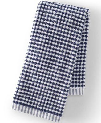Quick-Dry Cotton Textured Gingham Hand Towel