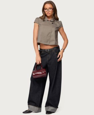 Women's Haislee Plaid Tailored Shirt