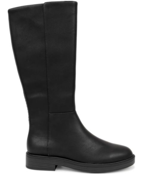 Женские сапоги для верховой езды Aerosoles Prue, цвет: Чёрная искусственная кожа